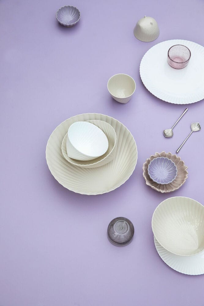 Frances serveerschaal L, Beige Byon