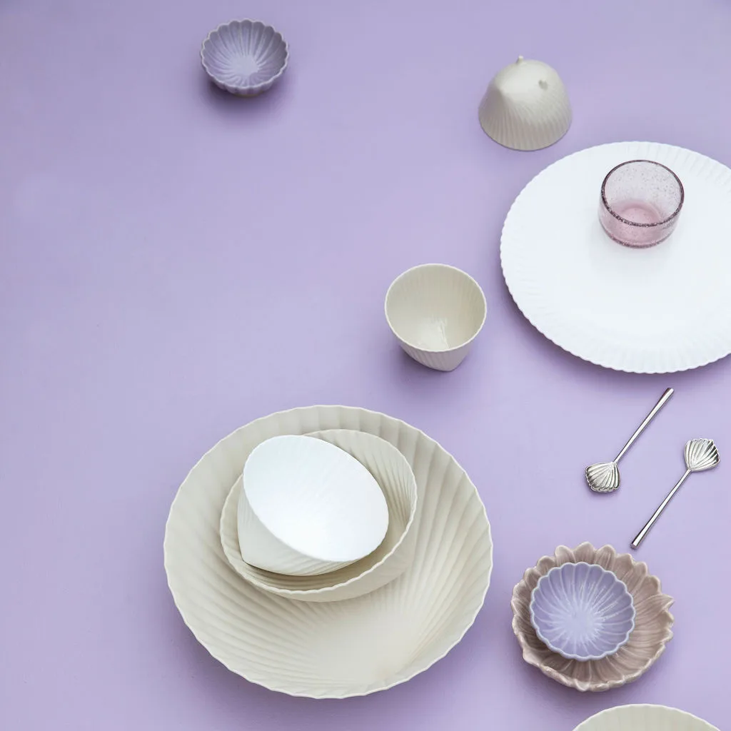 Frances serveerschaal S, Wit Byon