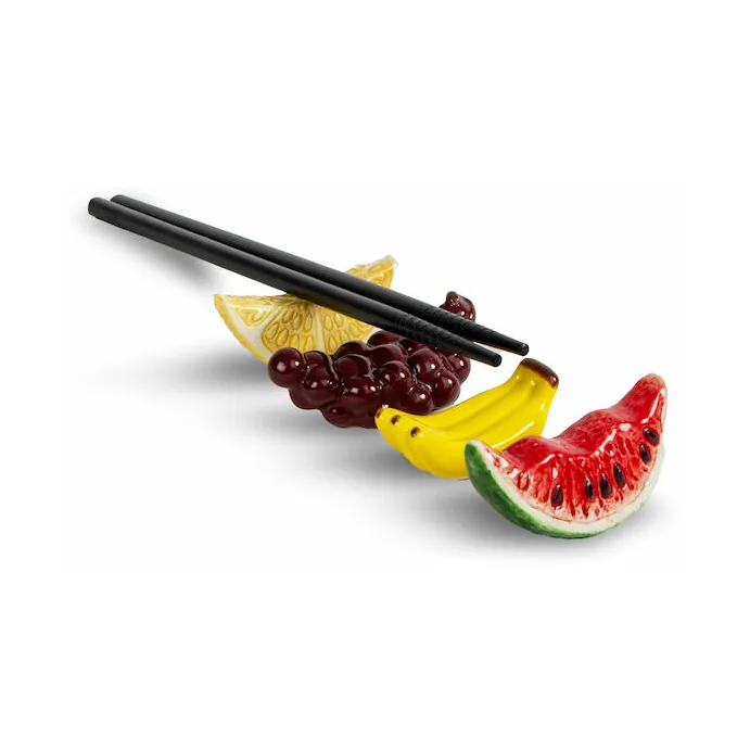 Fruits eetstokjeshouder, 4-pack Byon