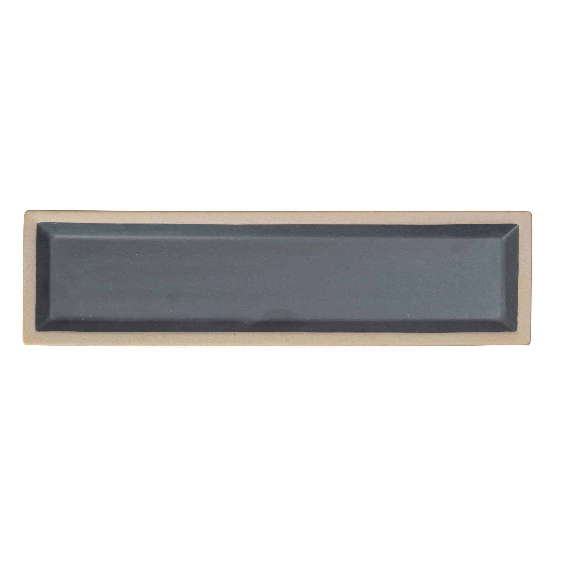 Fumiko bord 11,5x43 cm, Beige-zwart Byon