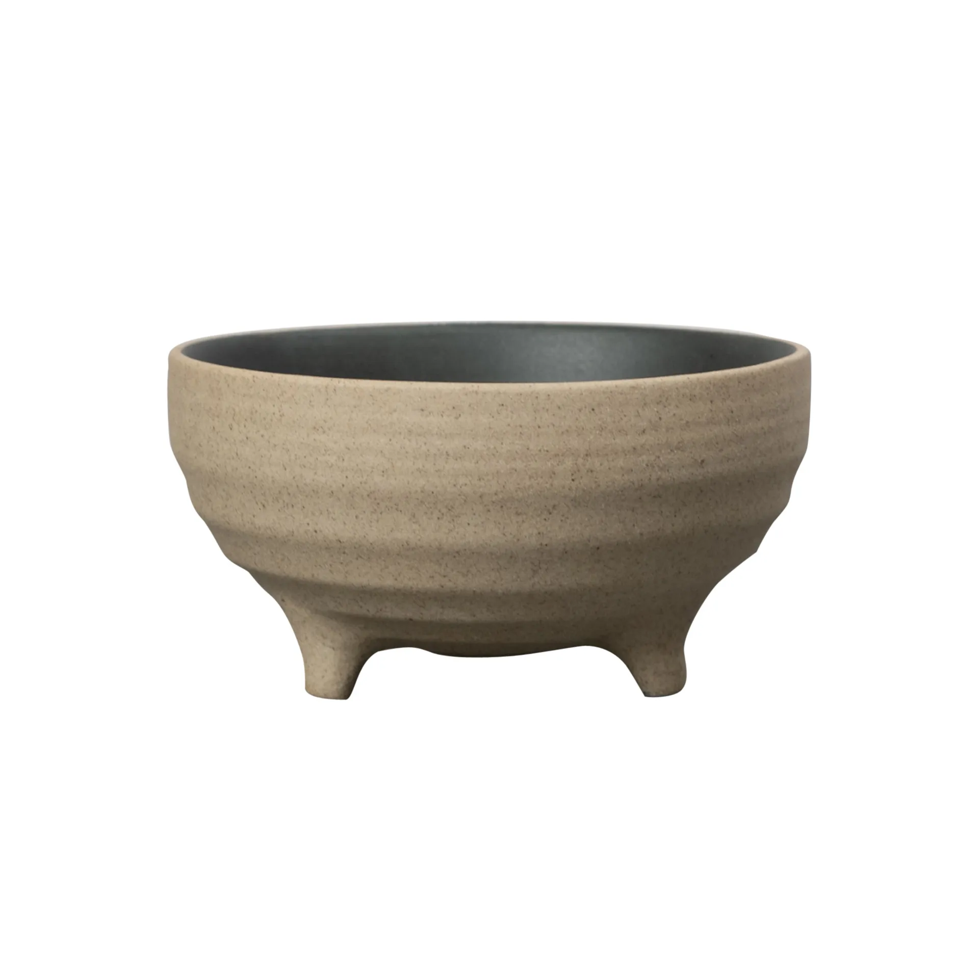 Fumiko kom Ø11 cm, Beige-zwart Byon