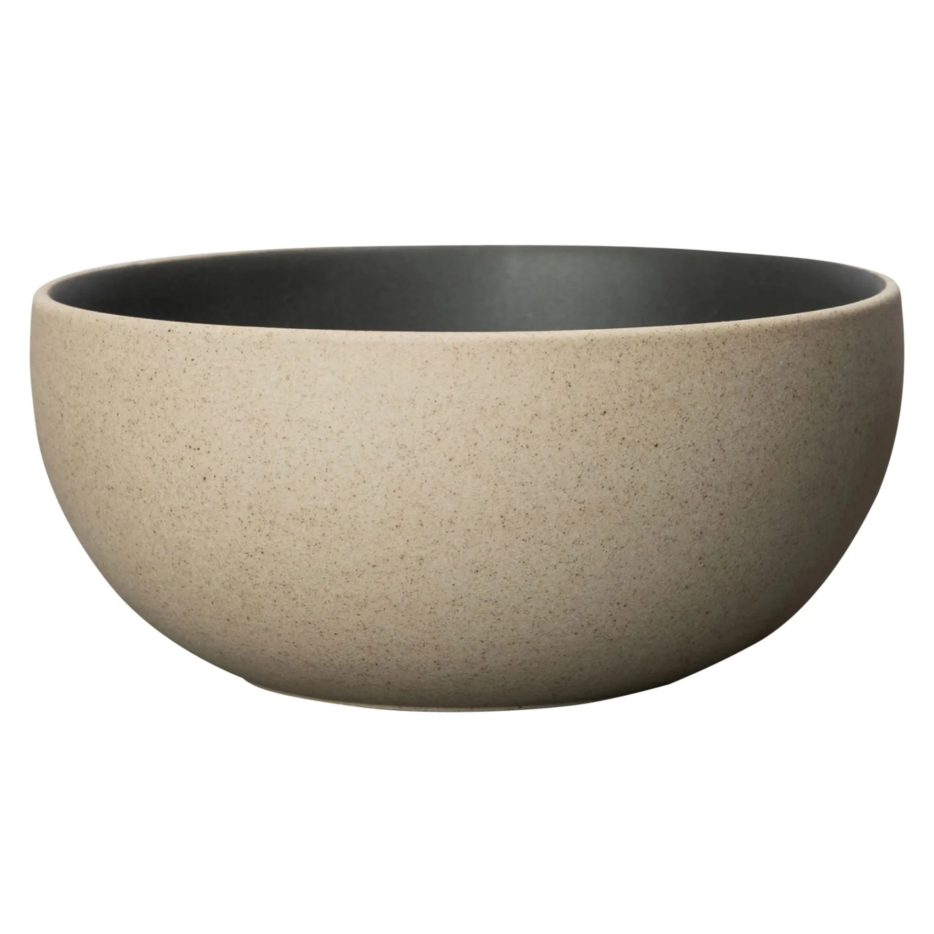 Fumiko kom Ø 14 cm, Beige-zwart Byon