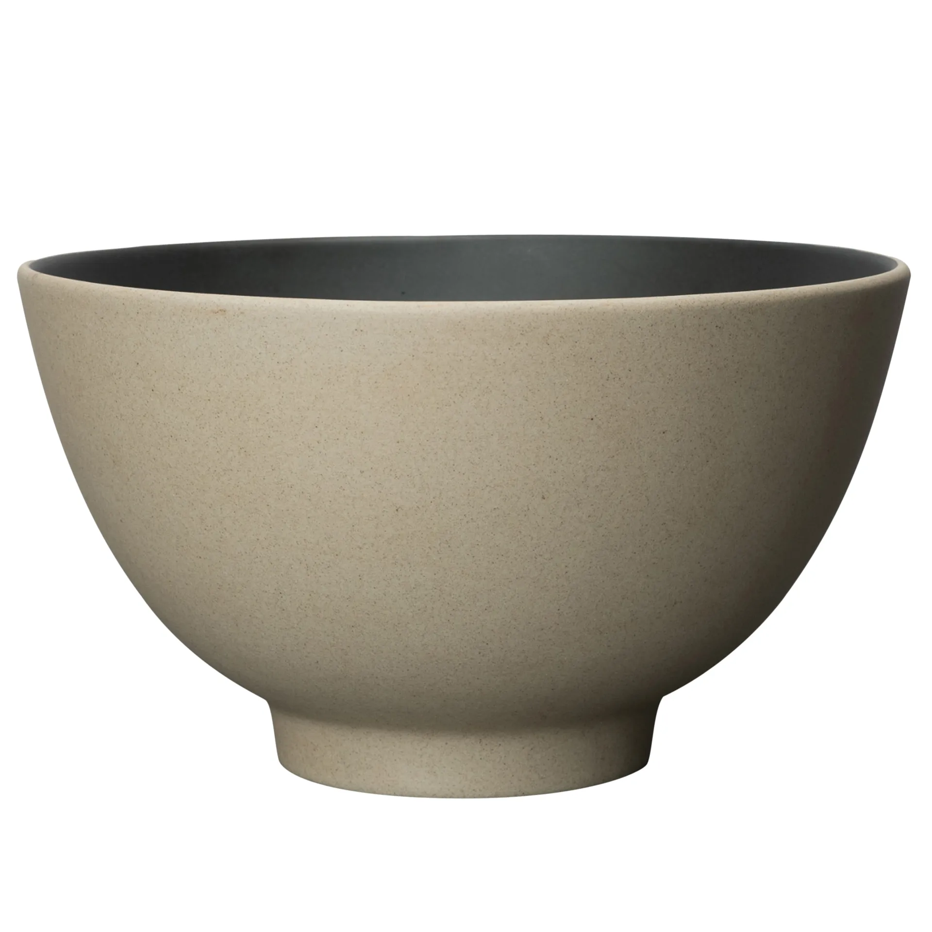 Fumiko kom Ø 24 cm, Beige-zwart Byon