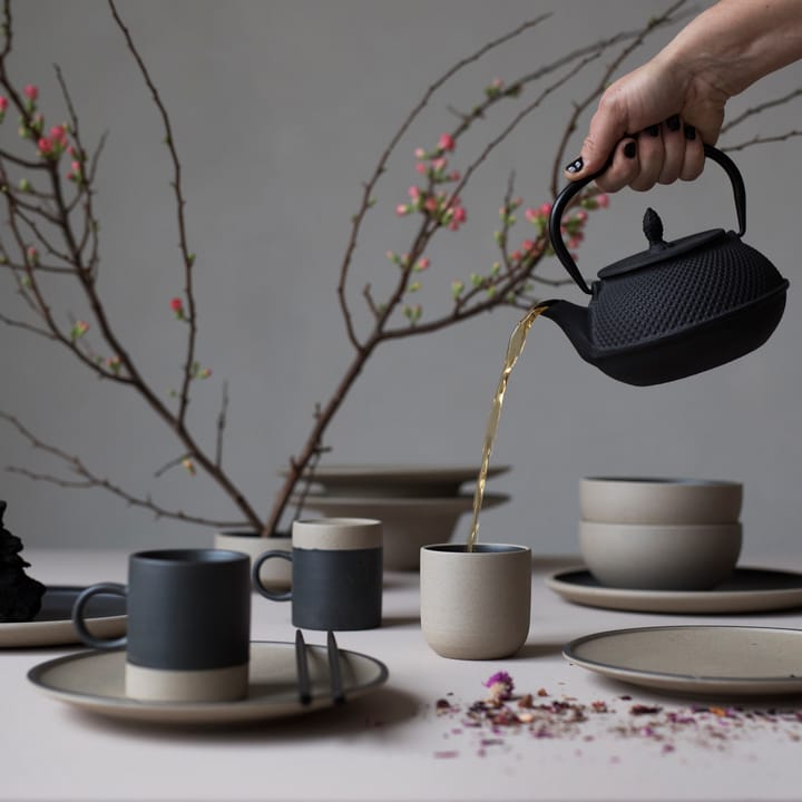 Fumiko kop, Beige-zwart Byon