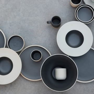 Fumiko soepbord - Beige-zwart - Byon