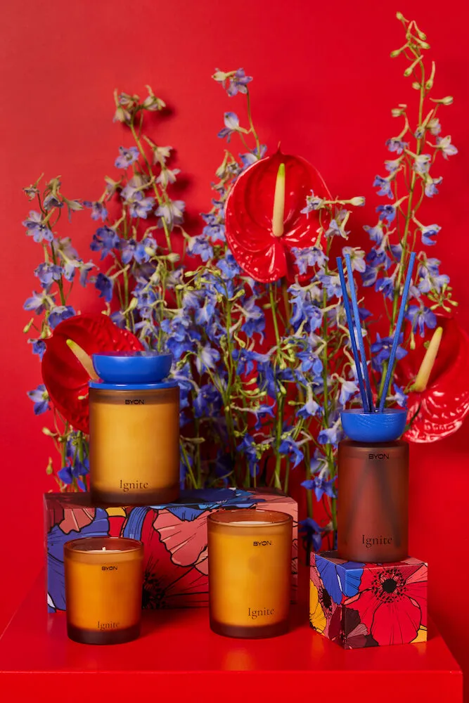 Ignite geurkaars, 45 uur Byon
