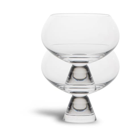 Indy glas 24 cl 2-pack - Transparant - Byon