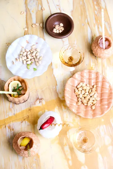 Laranne schaal - Perzik, Ø20 cm - Byon