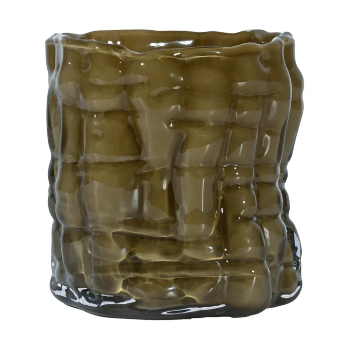 Laranne windlicht Ø10 cm - Groen - Byon