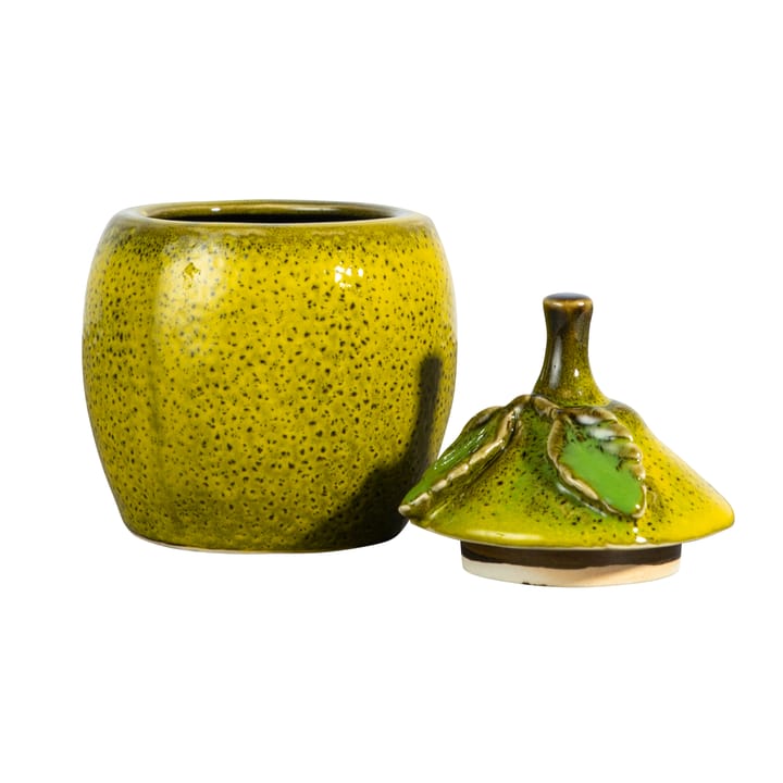 Lemon jam kom met deksel 15,5 cm, Geel Byon