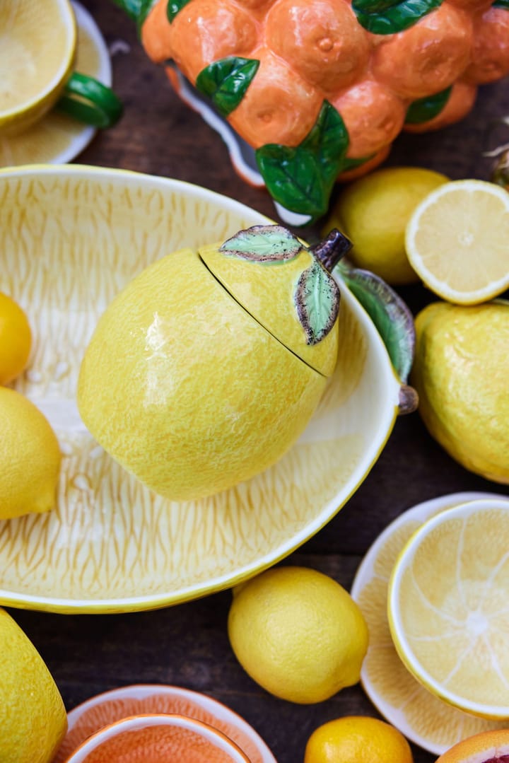 Lemon kom met deksel - Ø11x14,5 cm - Byon