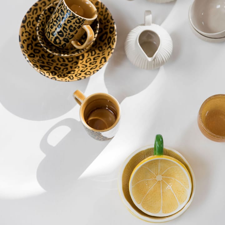 Lemon kop met schotel 25 cl, Yellow Byon