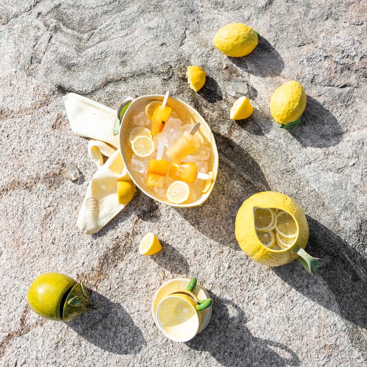 Lemon schaal 32 cm - Geel - Byon