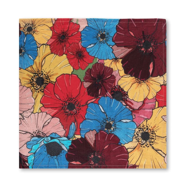 Leya servet 45x45 cm 2-pack - Multi - Byon