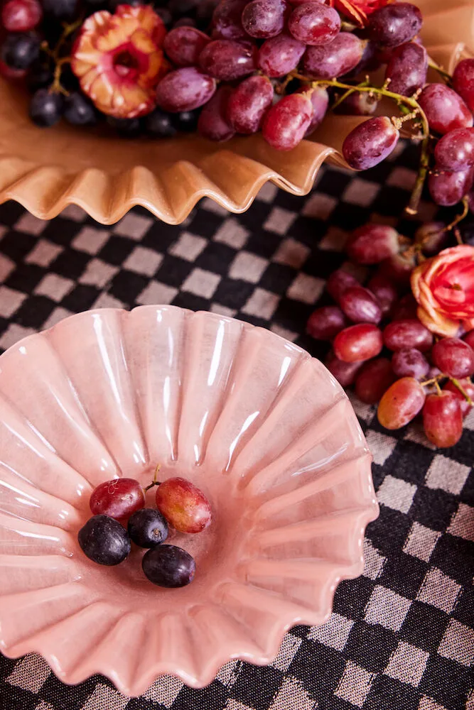 Lori schaal L Ø38 cm, Beige Byon