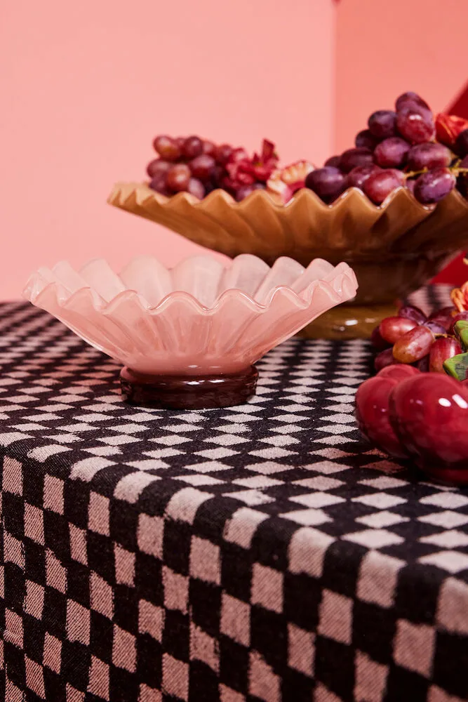 Lori schaal M Ø18 cm, Pink-brown Byon