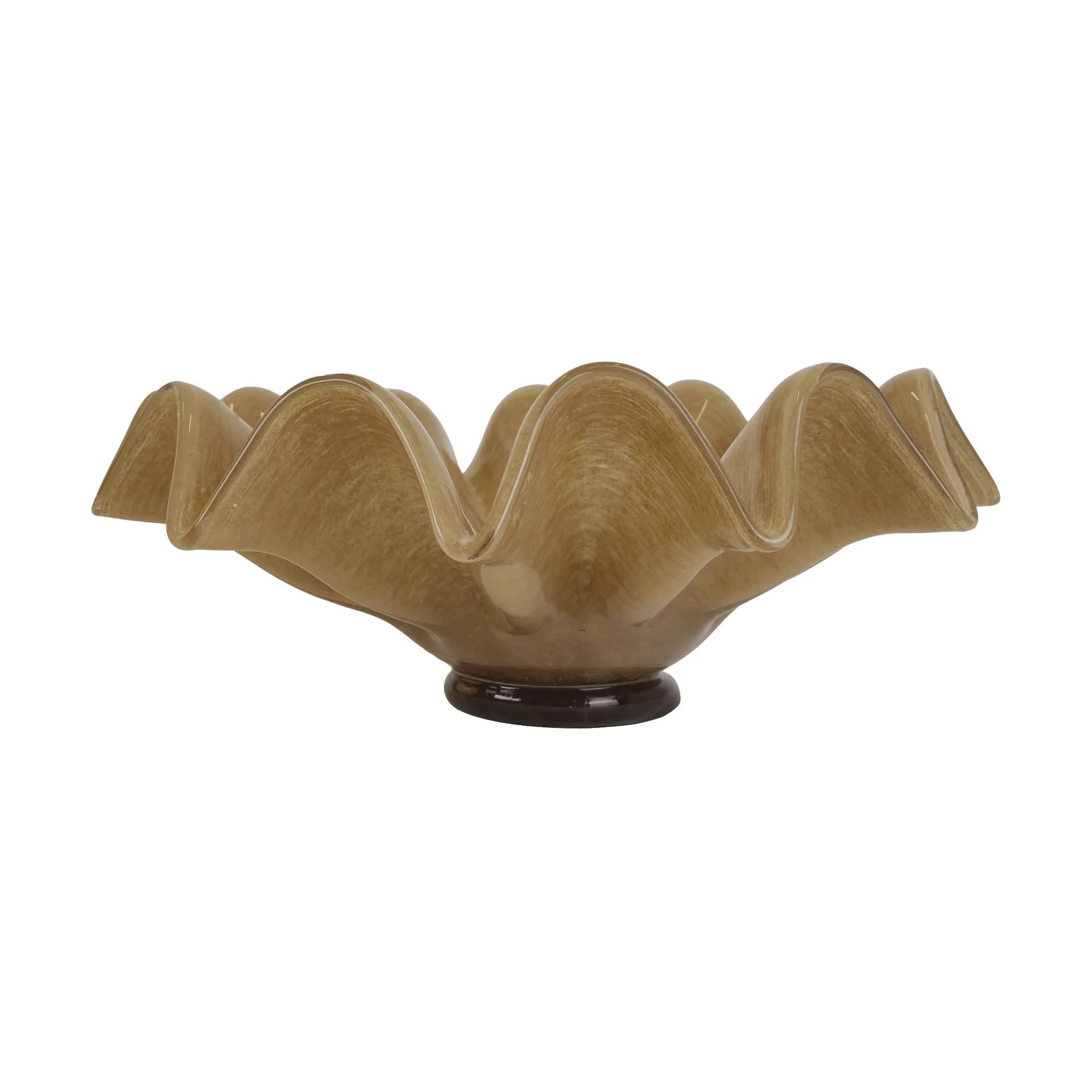 Lorin schaal, L, Ø30x11 cm, Beige Byon