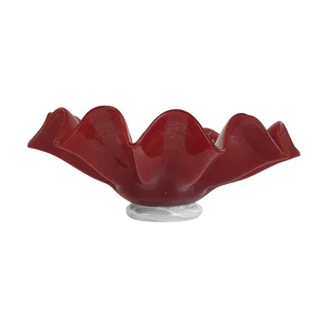 Lorin schaal - L, Ø30x11 cm, Rood - Byon