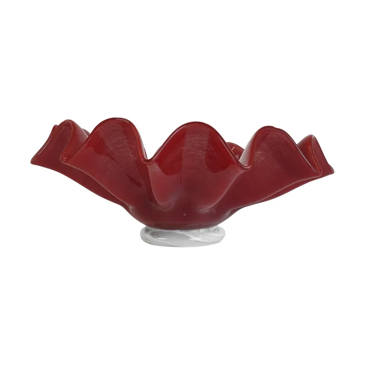 Lorin schaal - L, Ø30x11 cm, Rood - Byon
