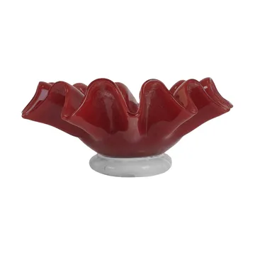 Lorin schaal - M, Ø20x8 cm, Rood - Byon