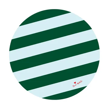 Love kerstboomkleed Ø100 cm - Groen-lichtblauw - Byon