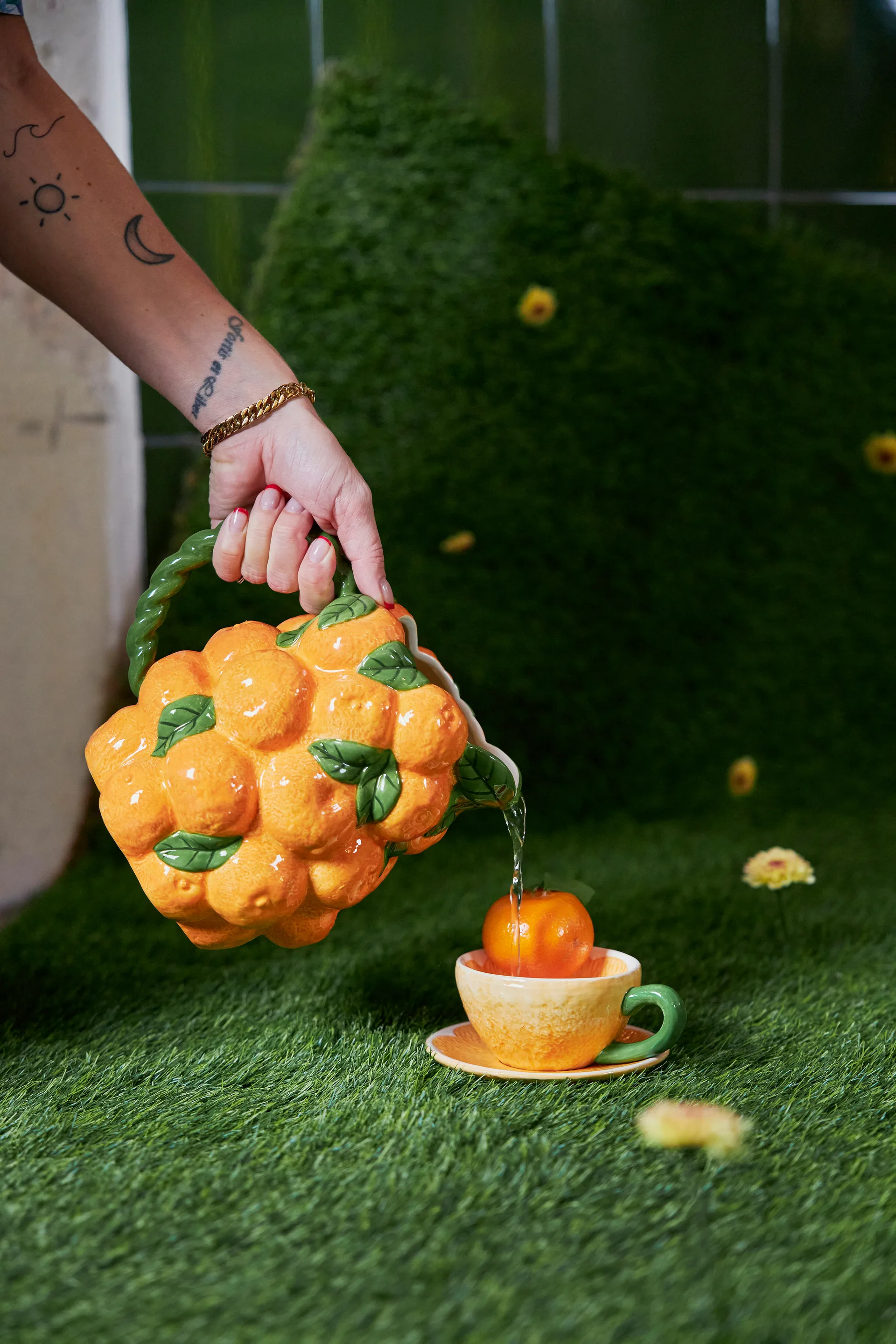 Mandarie kan 2,5 liter, Oranje Byon