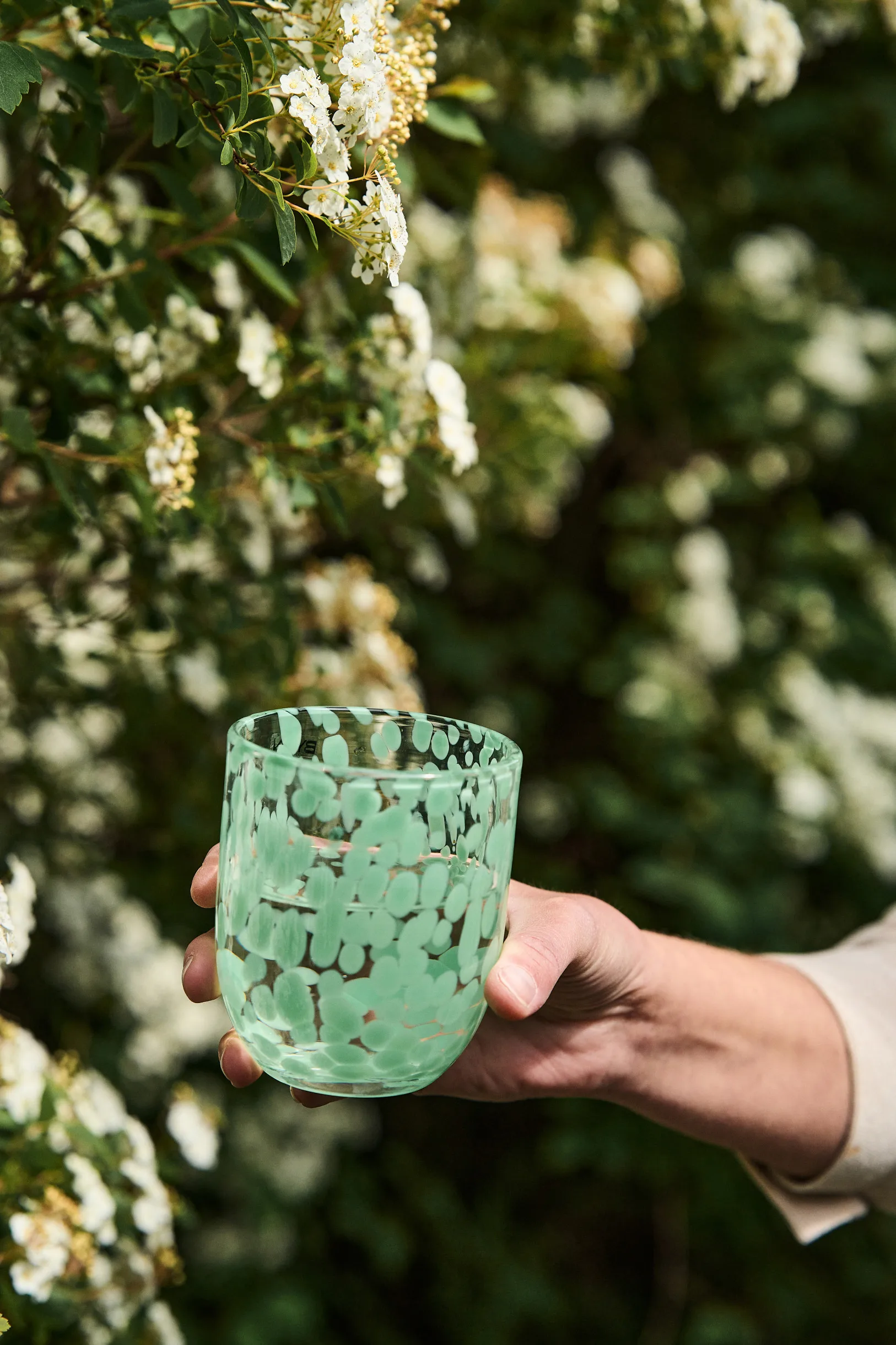 Messy drinkglas 33 cl, Groen Byon