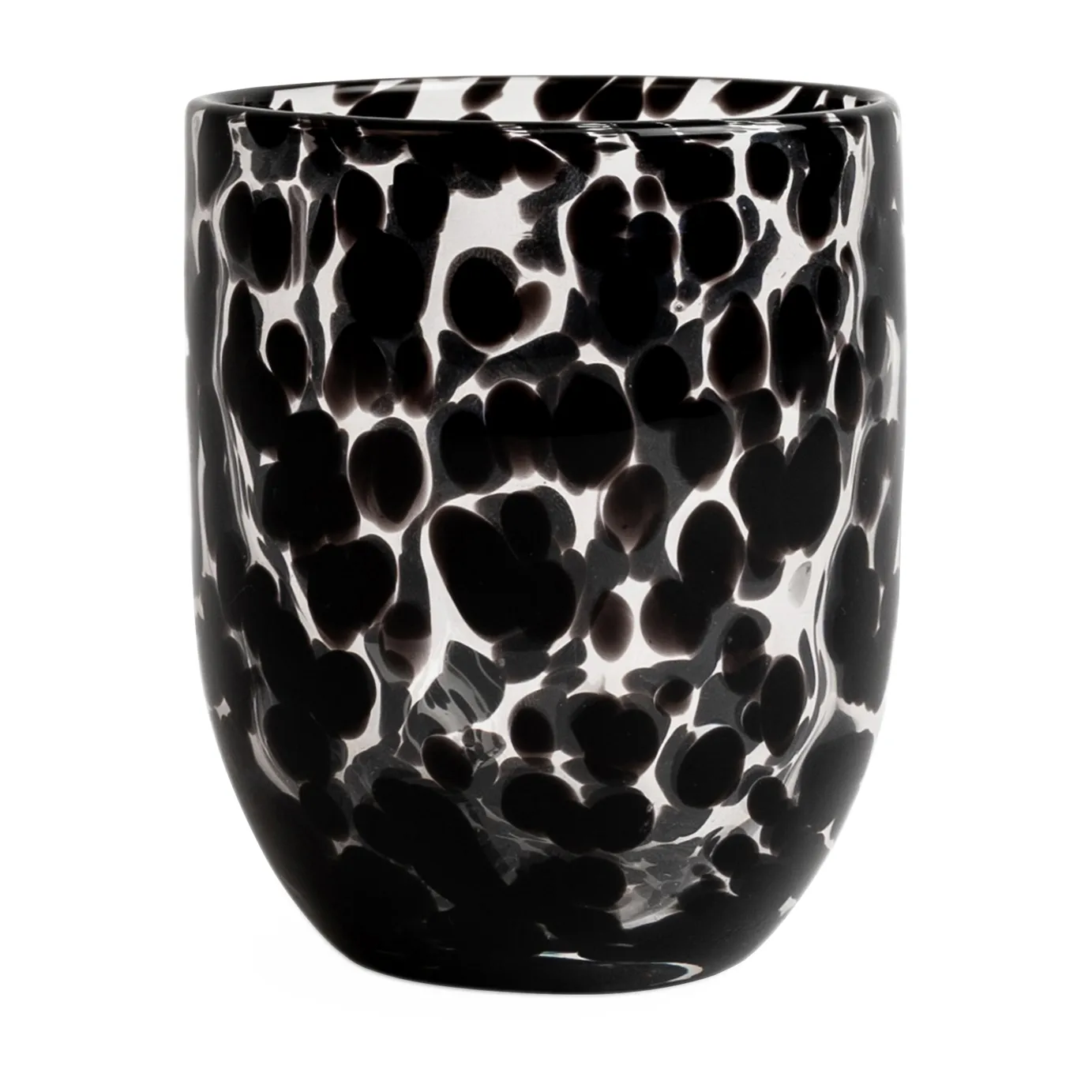 Messy drinkglas 33 cl, Zwart Byon
