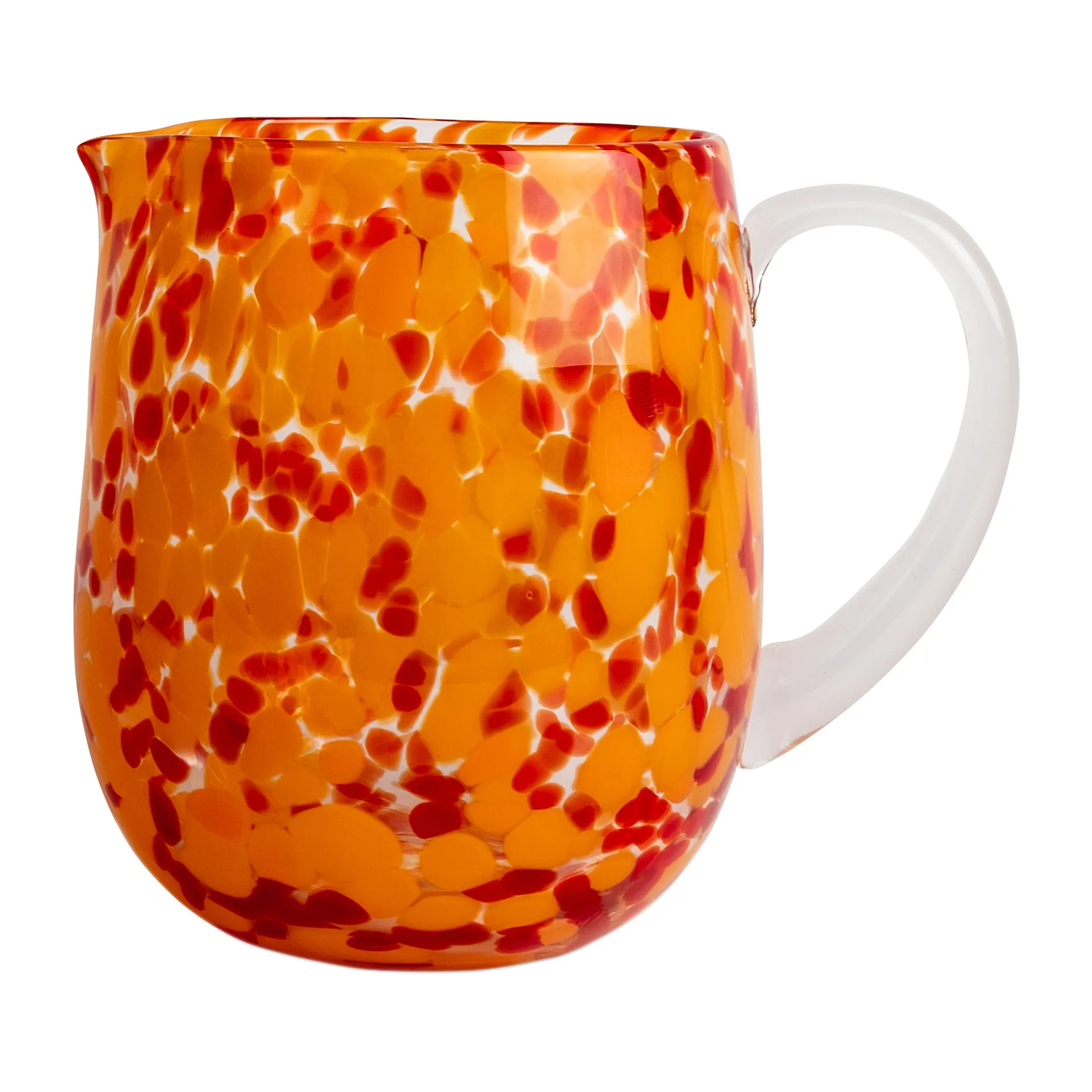 Messy kan round 2,8 l, Rood-oranje Byon