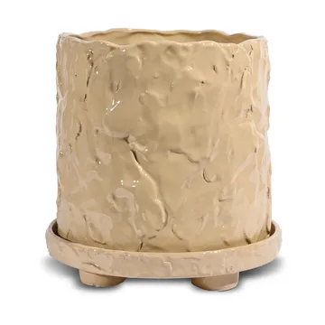 Muddy pot L Ø23 cm - Beige - Byon