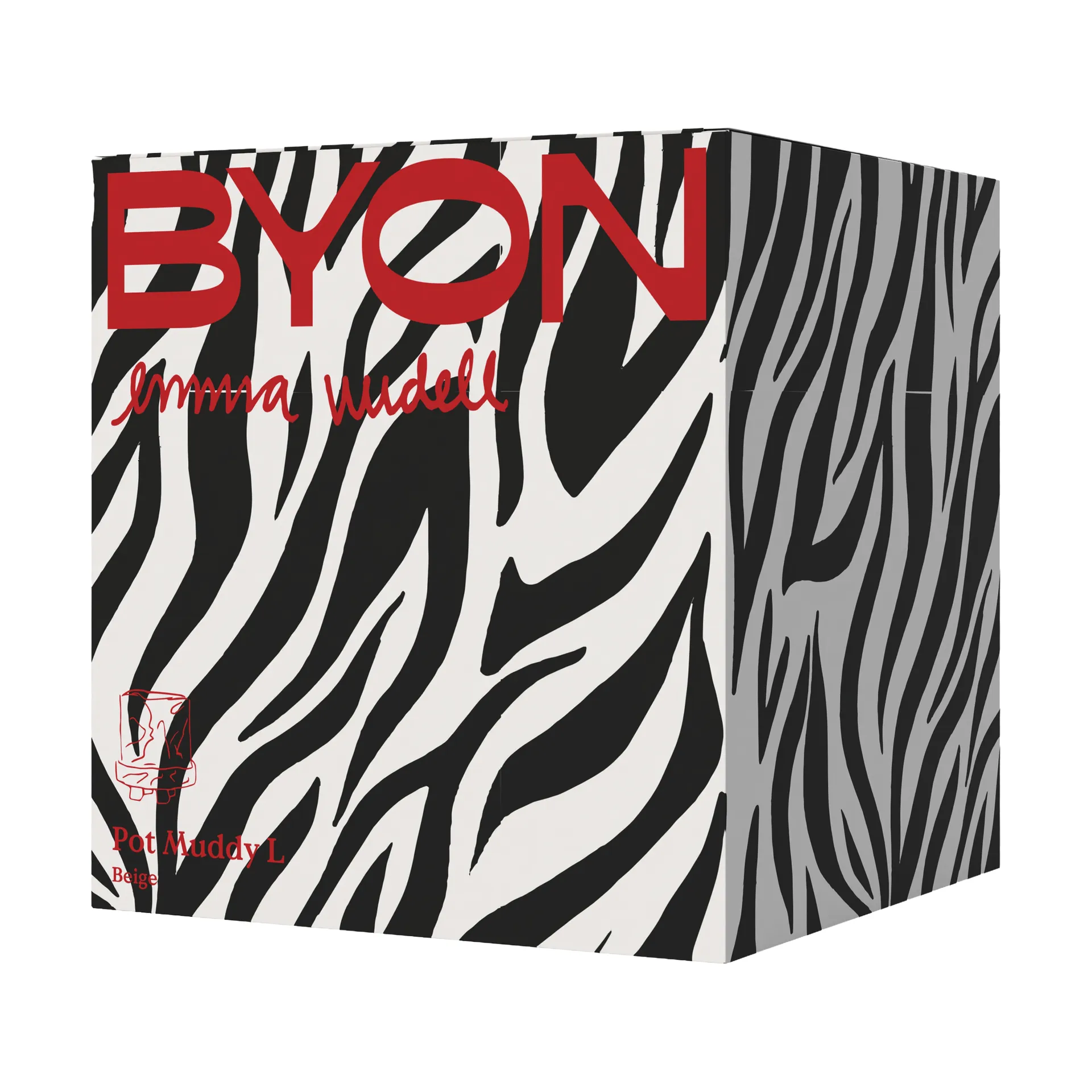 Muddy pot L Ø23 cm, Beige Byon