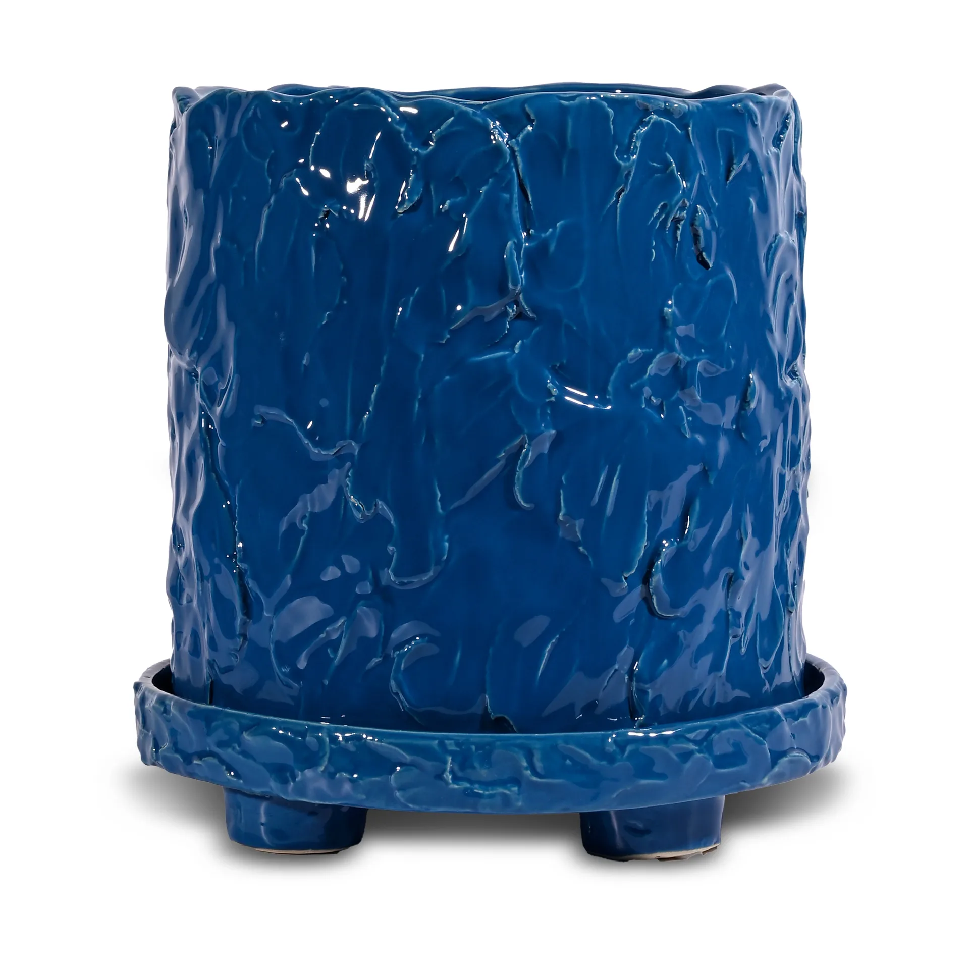 Muddy pot L Ø23 cm, Blauw Byon