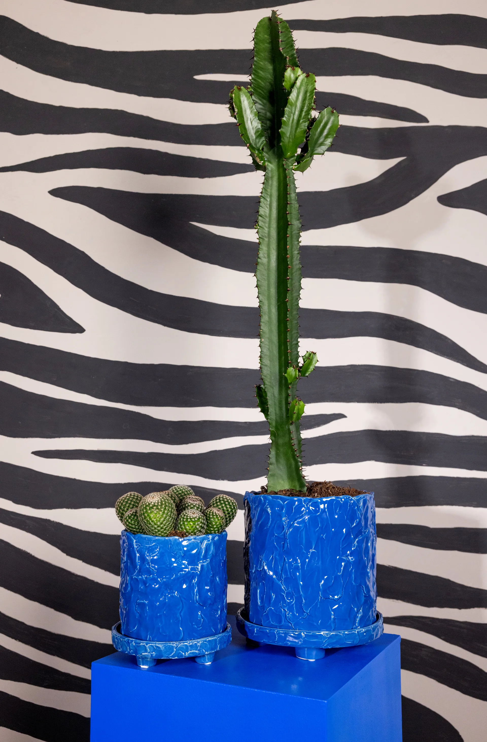 Muddy pot L Ø23 cm, Blauw Byon