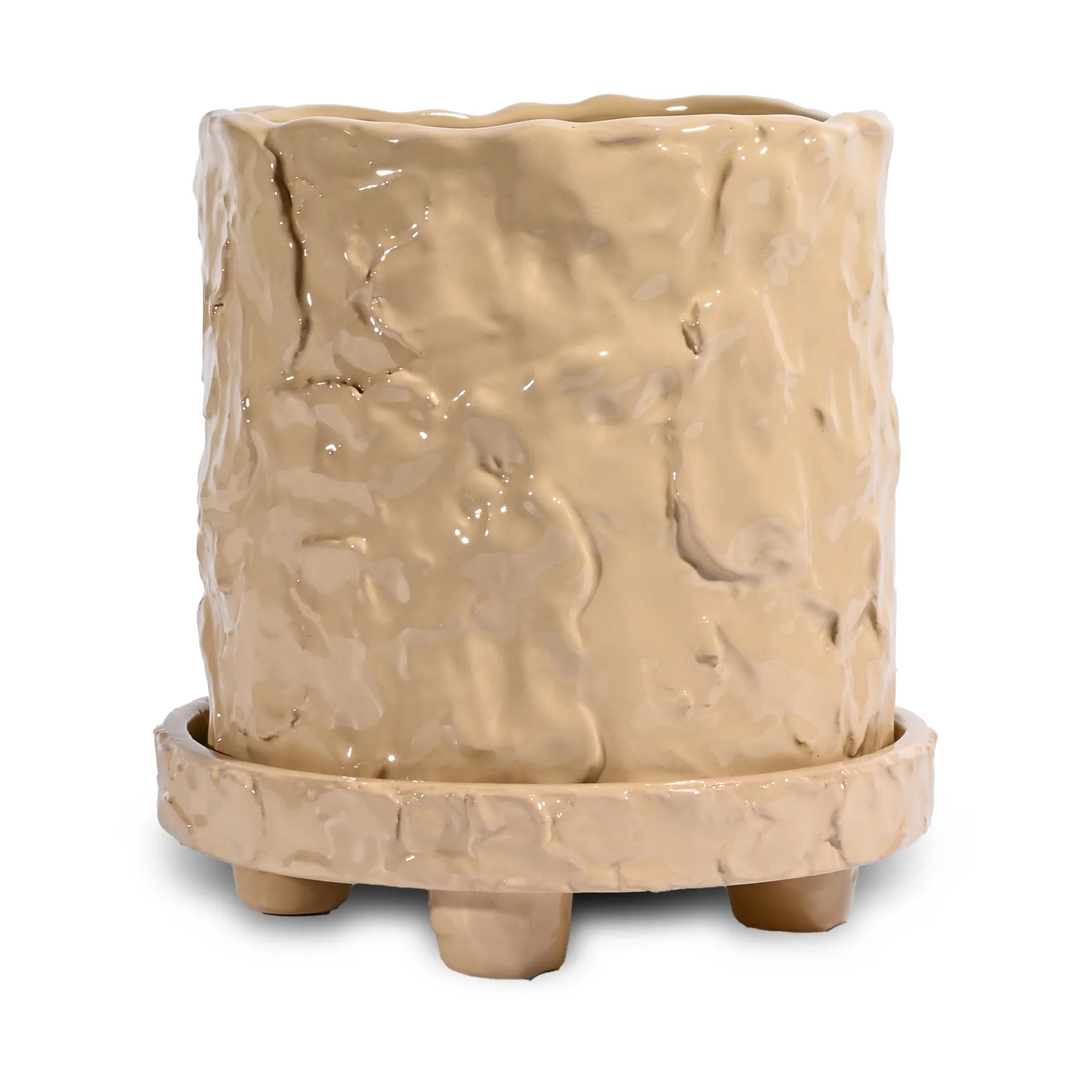 Muddy pot S Ø17,5 cm, Beige Byon