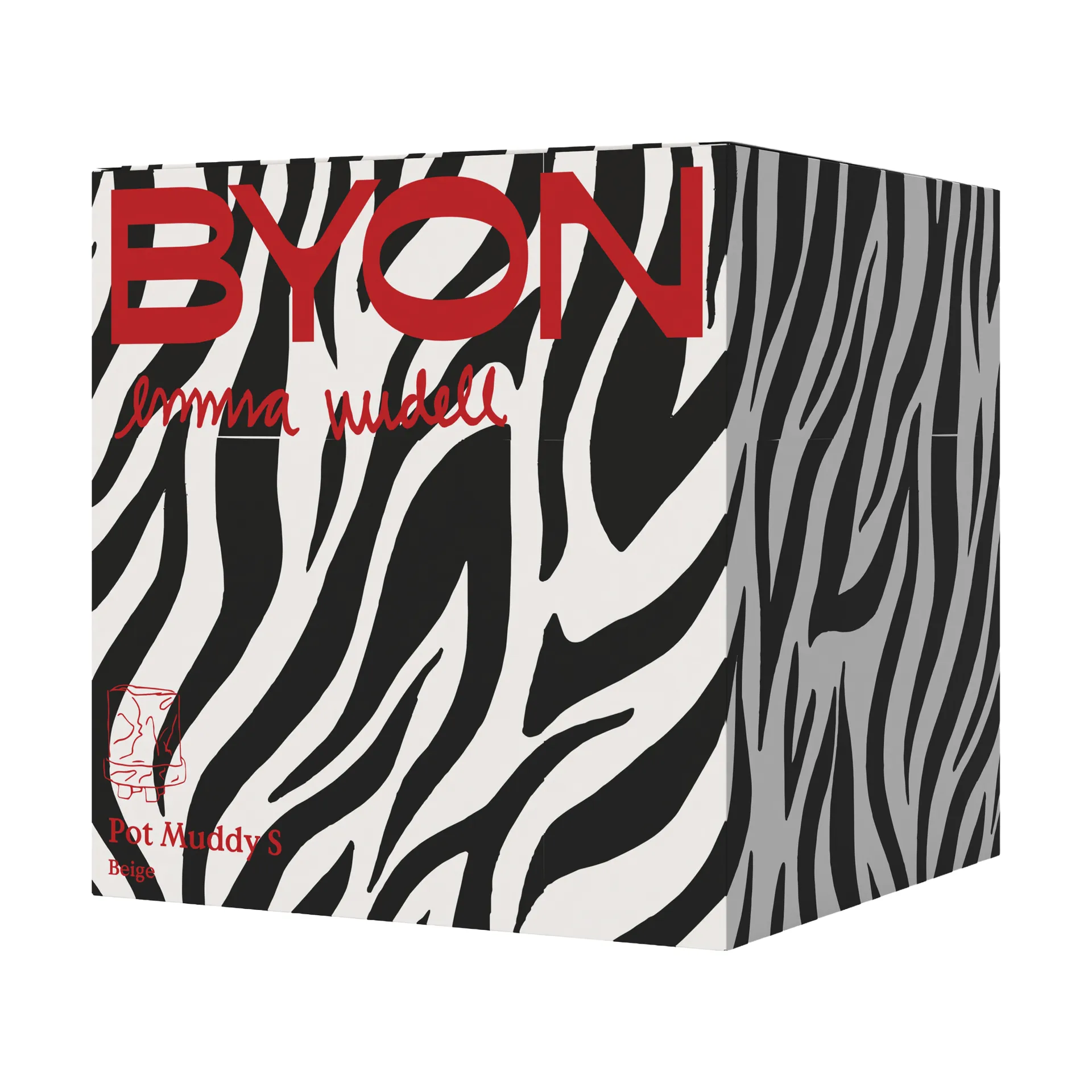 Muddy pot S Ø17,5 cm, Beige Byon