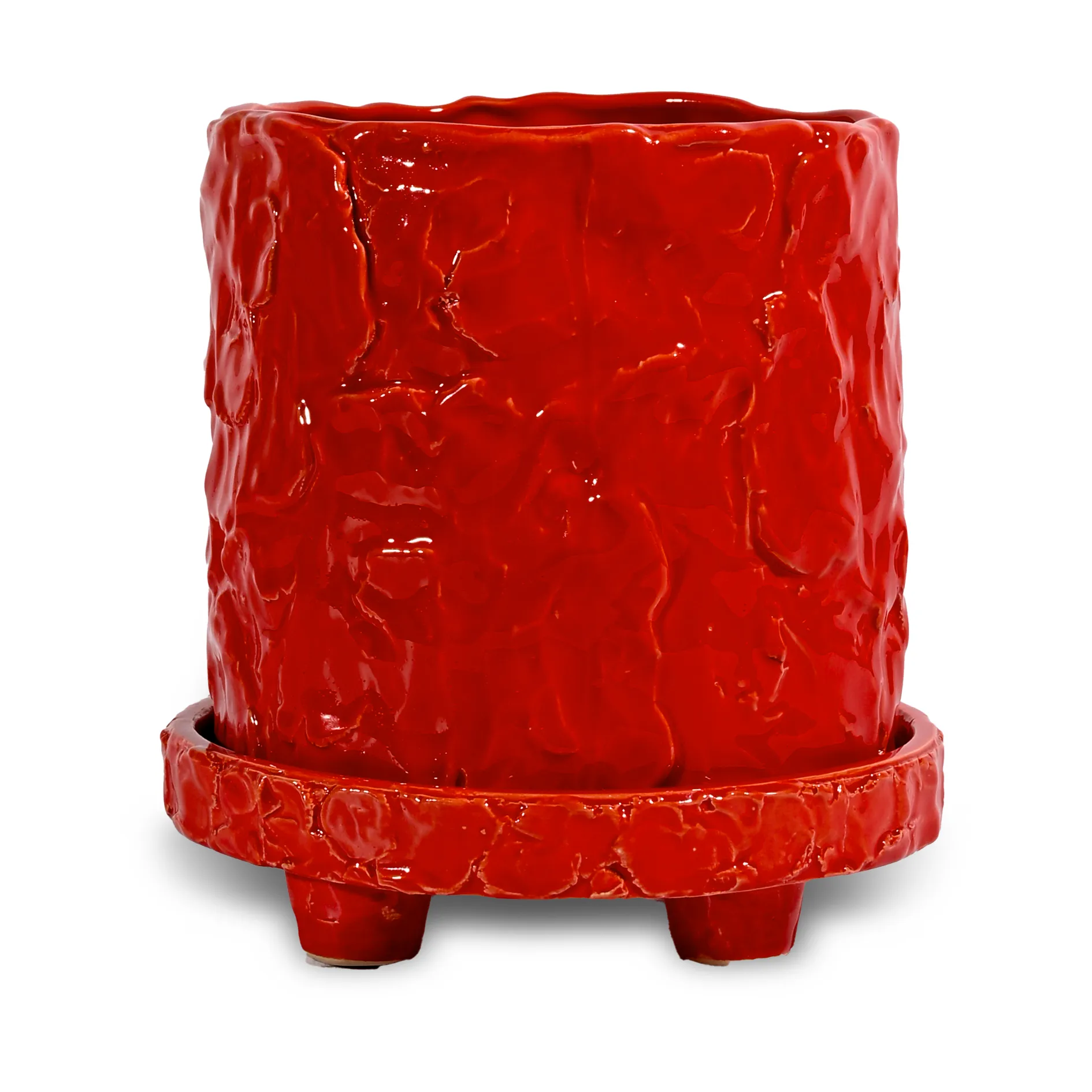 Muddy pot S Ø17,5 cm, Rood Byon