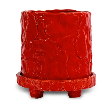 Muddy pot S Ø17,5 cm - Rood - Byon