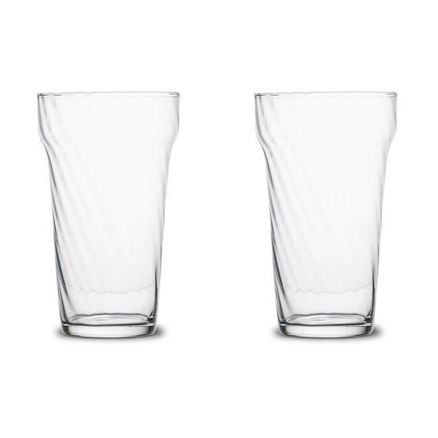 Byon Opacity high ball glas 43 cl 2-pack Helder | Scandinavisch Interieur | Drinkglazen | Transparant
