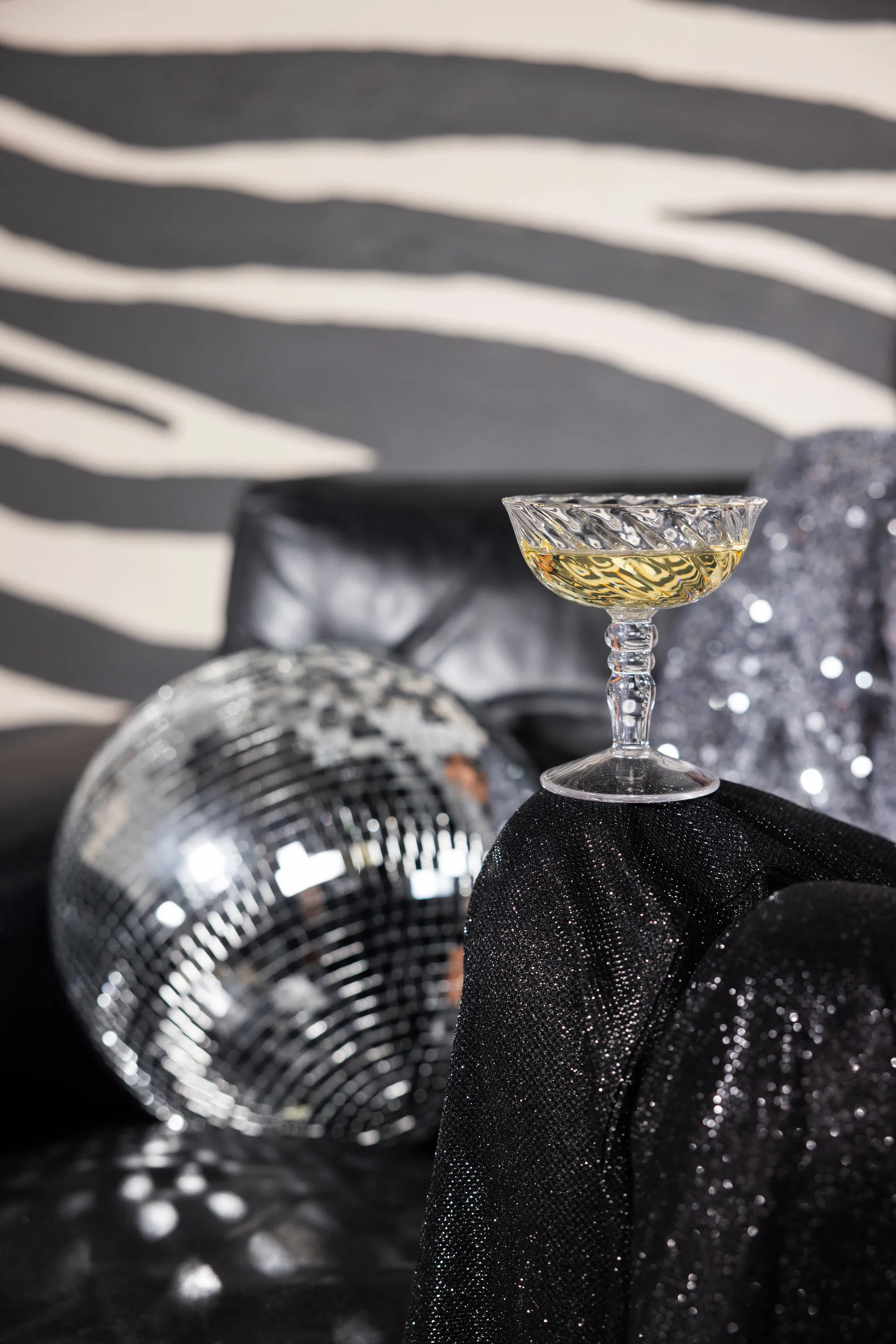 Opacity Italiaanse champagnecoupe 15 cl 2-pack, Helder Byon