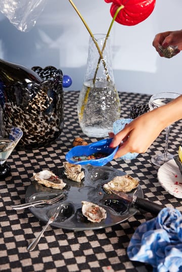 Oyster serveerschaal - Blauw - Byon