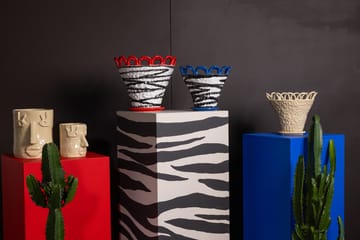Patty pot S Ø25 cm - Zebra-blauw - Byon