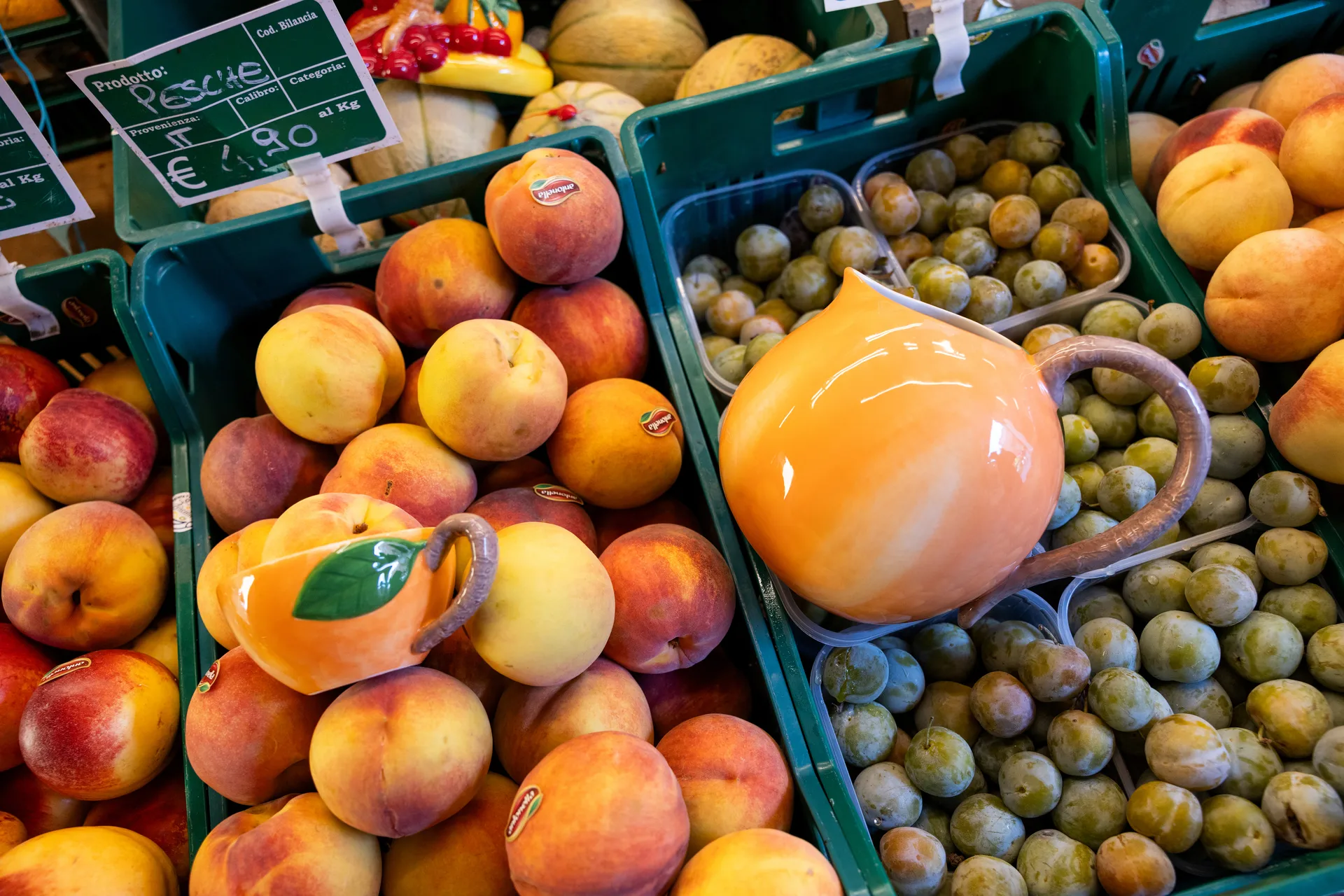 Peach kan 1,8 L, Oranje Byon