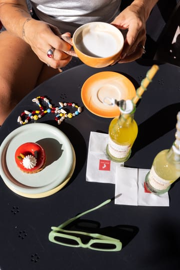 Peach kop met schotel - Oranje - Byon