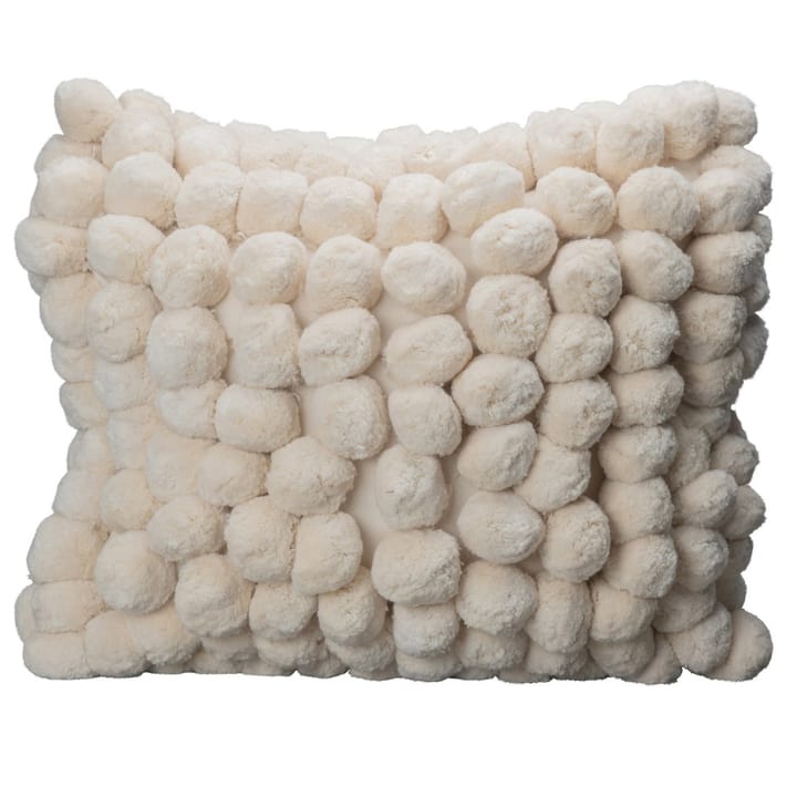 Pom Pom kussen 45x45 cm - Off white - Byon