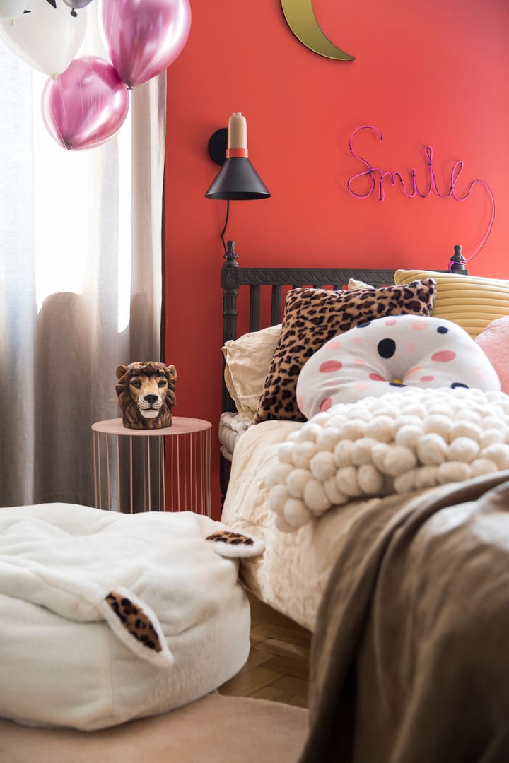 Pom Pom kussen 45x45 cm, Off white Byon