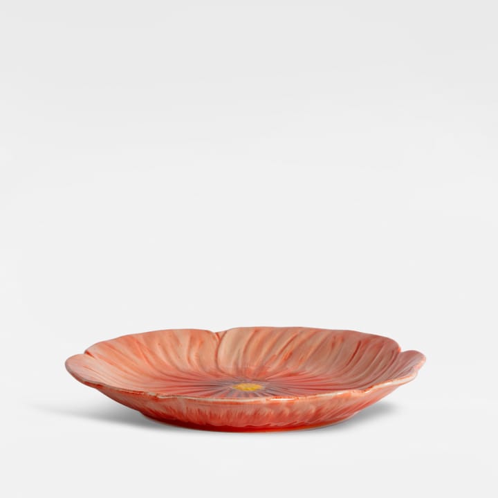 Poppy bordje 20,5x21 cm, Rood Byon