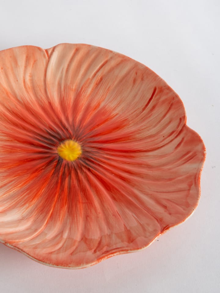 Poppy bordje 20,5x21 cm - Rood - Byon
