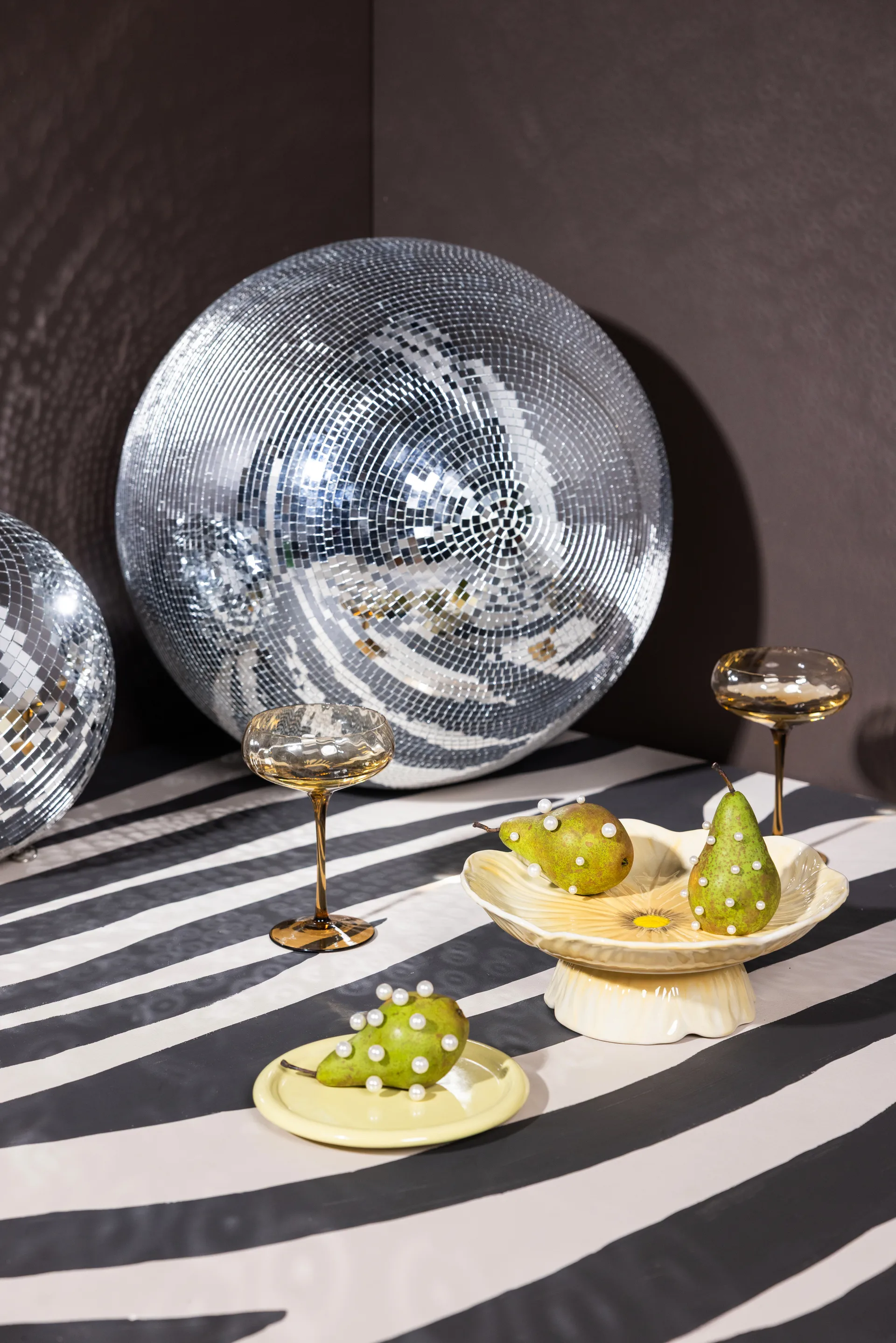 Poppy etagère Ø26 cm, Beige Byon