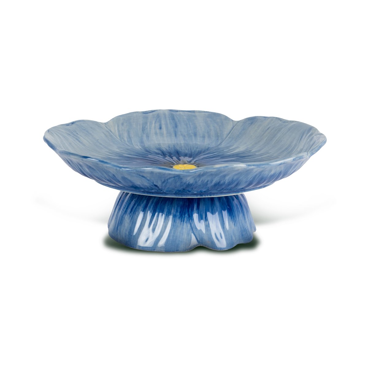 Byon Poppy etagère o26 cm Blauw | Scandinavisch Interieur | Serveerschalen & -schotels | Blauw