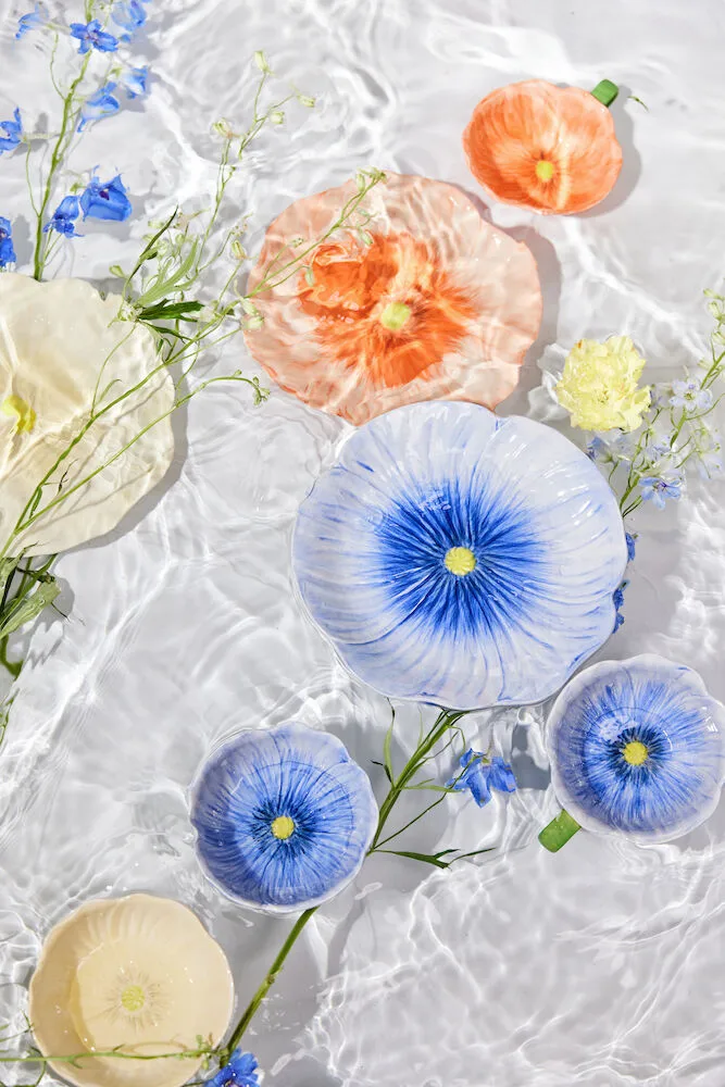 Poppy kom, Blauw, Ø11 cm Byon